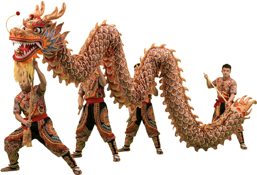 Dragon de danza china